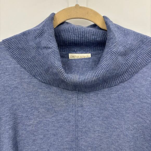 Cynthia Rowley Cowl Neck Sweater Women's 2X Button Detail Knit Cottagecore Boho - Picture 2 of 11